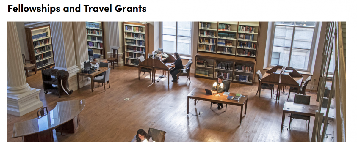 Science History Institute Fellowships & Travel Grants (Philadelphia) — 2026–27/28 Cycle