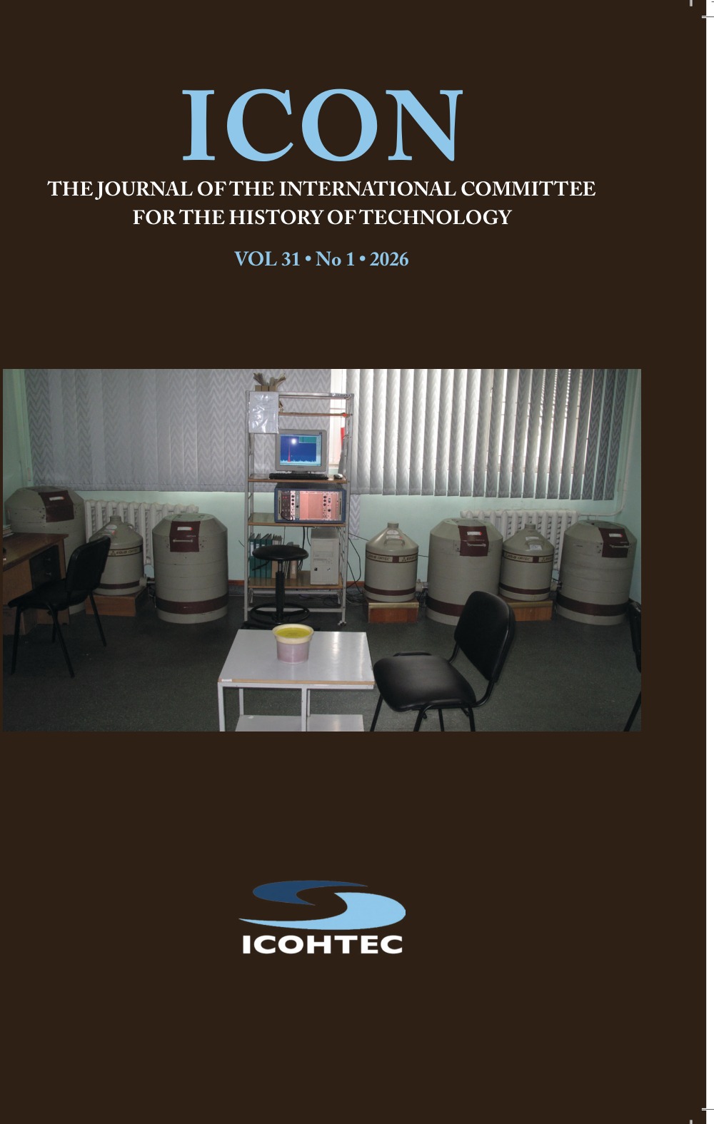 ICON Volume 31 Issue 1 (2026) Front Cover